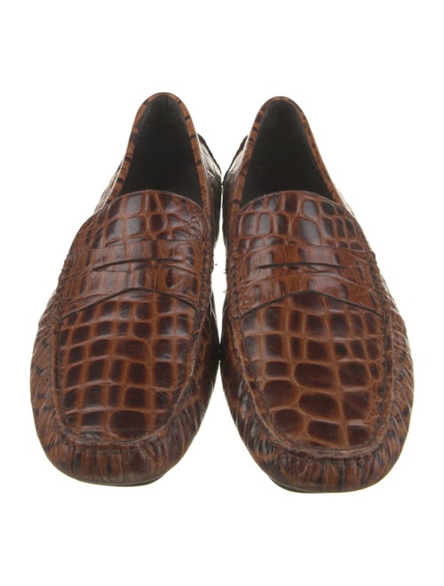 Donald Pliner Leather Drivers