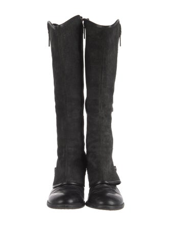 Donald Pliner Suede Riding Boots