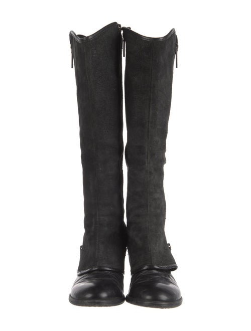 Donald Pliner Suede Riding Boots