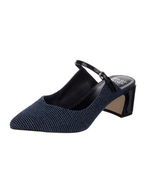 Donald Pliner Leather Trim Embellishment Mules