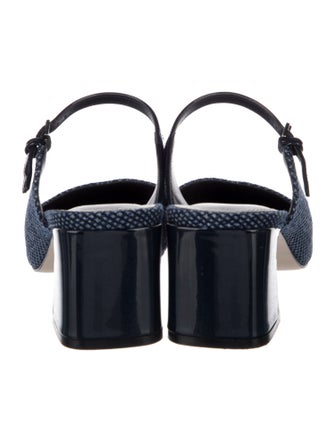 Donald Pliner Leather Trim Embellishment Mules