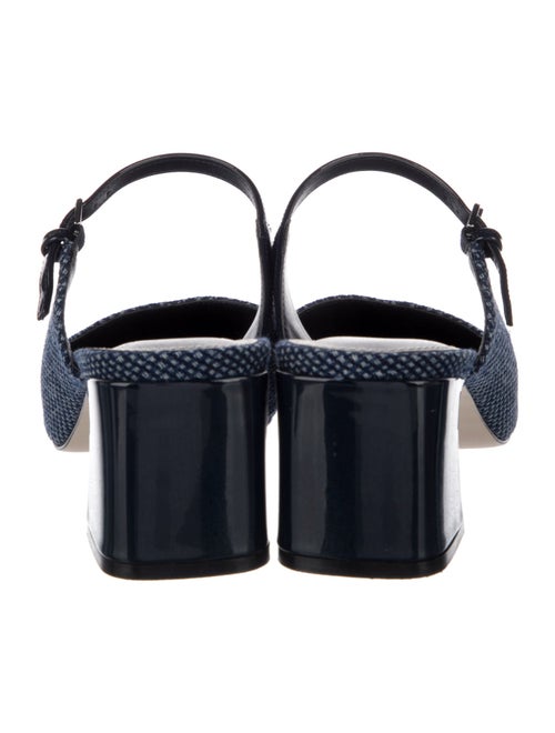 Donald Pliner Leather Trim Embellishment Mules