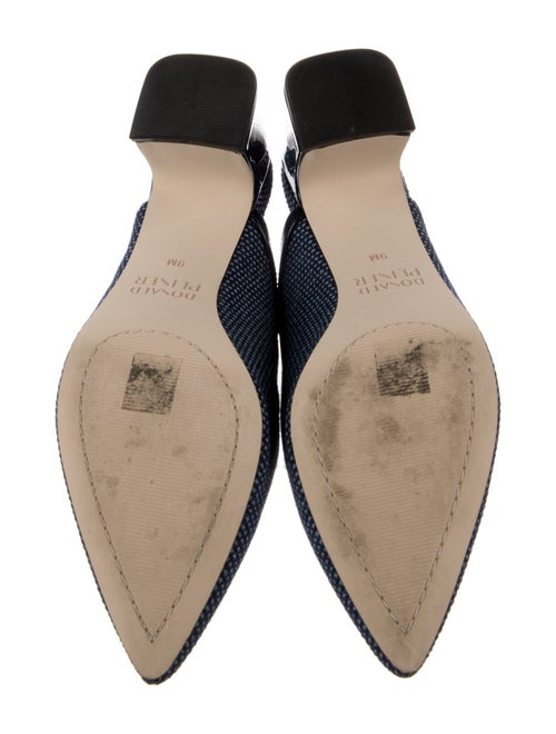 Donald Pliner Leather Trim Embellishment Mules
