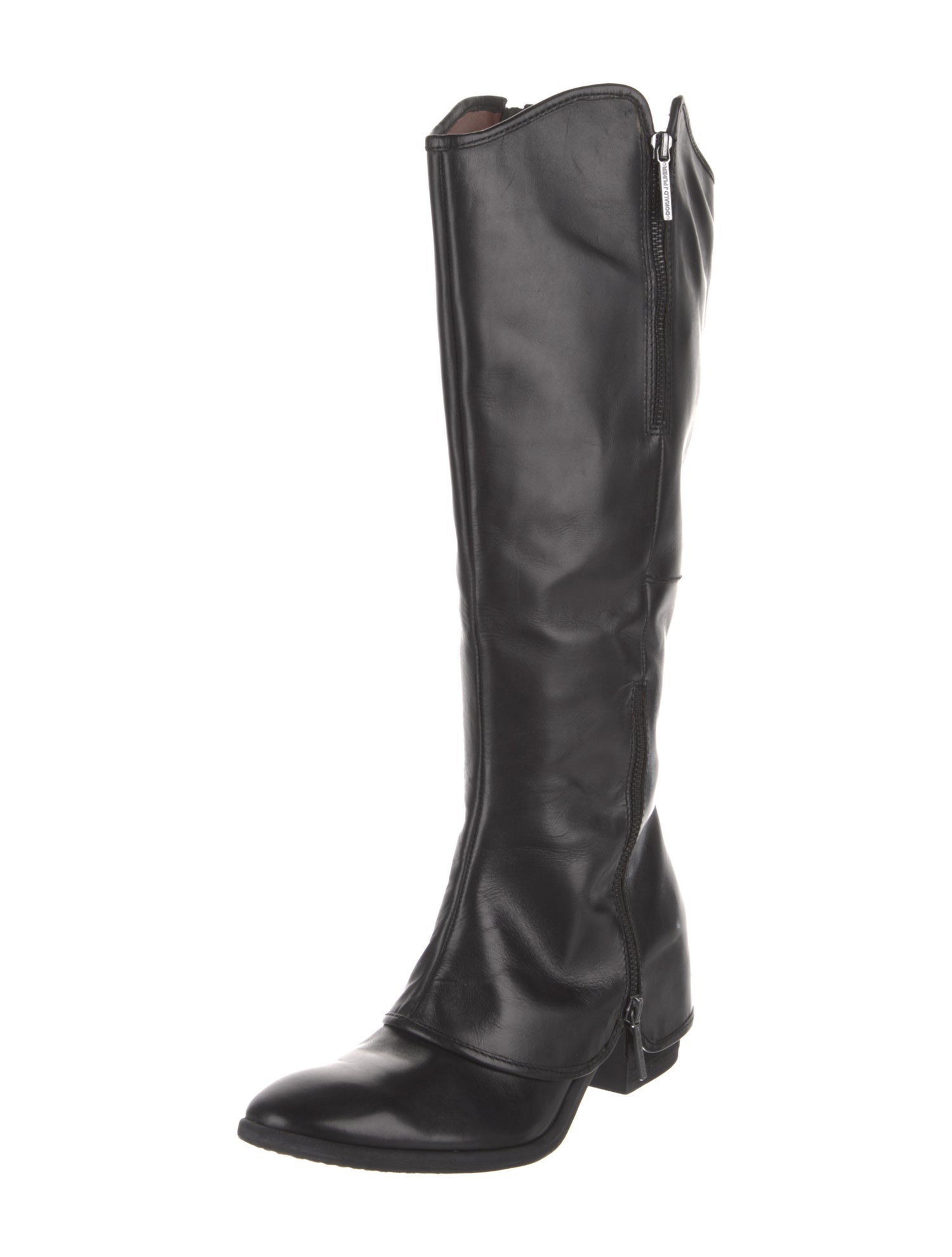 Donald Pliner Leather Riding Boots