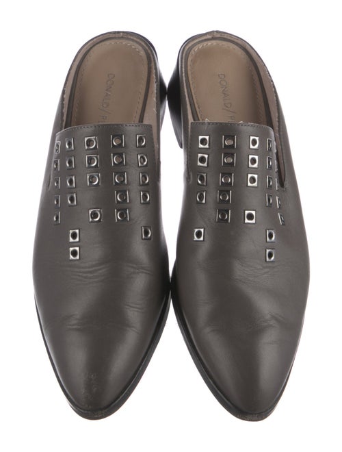 Donald Pliner Leather Mules