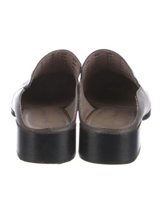 Donald Pliner Leather Mules