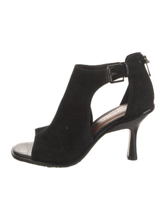 Donald Pliner Suede D'Orsay Pumps