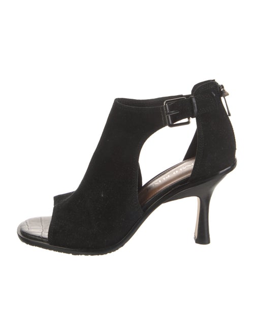 Donald Pliner Suede D'Orsay Pumps