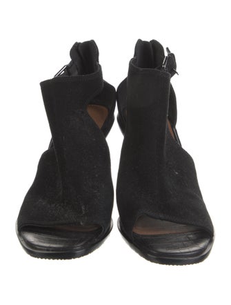 Donald Pliner Suede D'Orsay Pumps