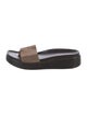 Donald Pliner Leather Slides