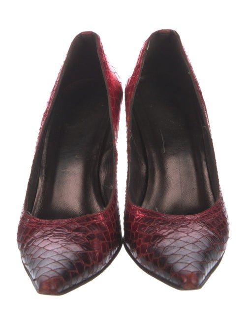 Donald Pliner Leather Animal Print Pumps