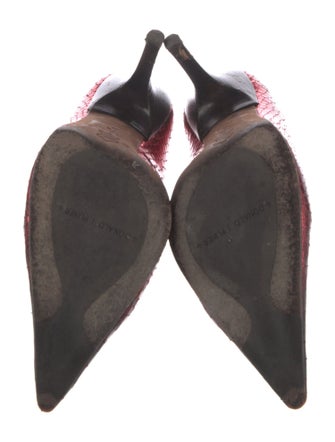 Donald Pliner Leather Animal Print Pumps