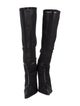 Donald Pliner Suede Leather Trim Embellishment Boots