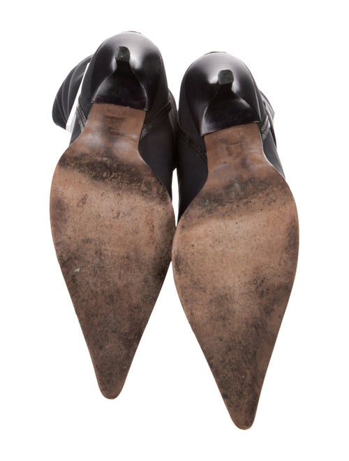 Donald Pliner Suede Leather Trim Embellishment Boots