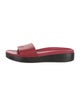 Donald Pliner Embossed Leather Slides
