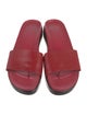 Donald Pliner Embossed Leather Slides