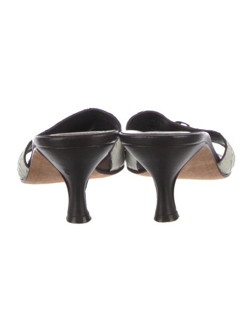 Donald Pliner Leather Slides