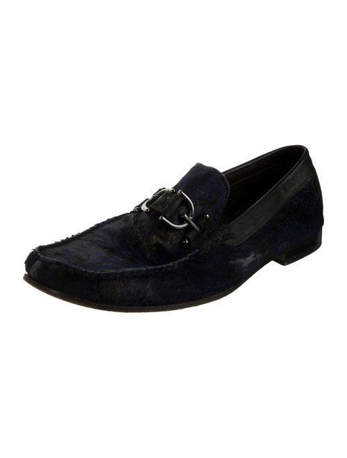 Donald Pliner Suede Dress Loafers