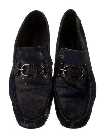 Donald Pliner Suede Dress Loafers