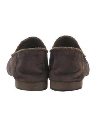 Donald Pliner Suede Dress Loafers