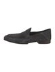 Donald Pliner Suede Raw-Edge Trim Dress Loafers
