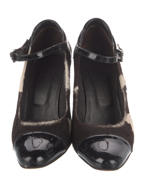 Donald Pliner Ponyhair Animal Print Pumps