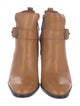 Donald Pliner Leather Colorblock Pattern Boots