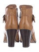 Donald Pliner Leather Colorblock Pattern Boots