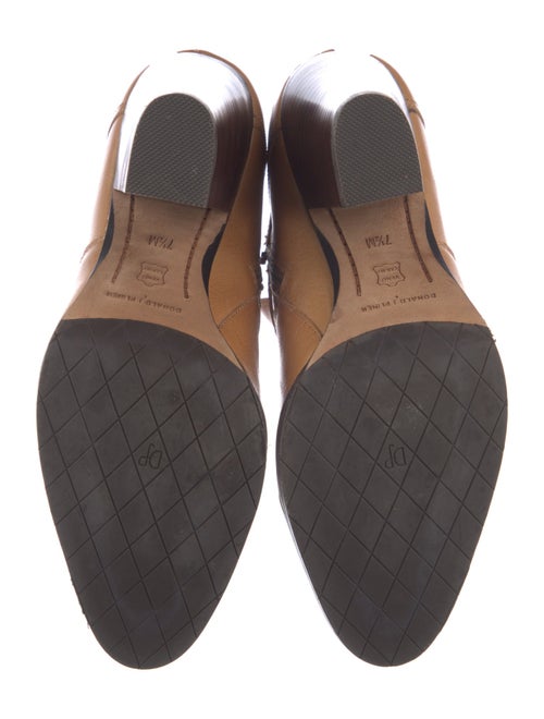 Donald Pliner Leather Colorblock Pattern Boots