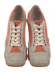 Donald Pliner Suede Printed Sneakers