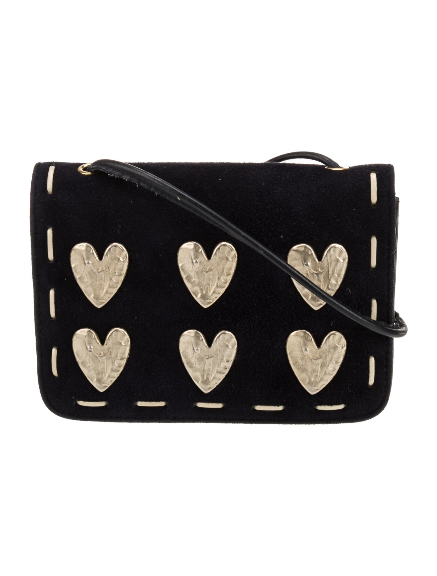 Donald Pliner Leather Messenger Bag