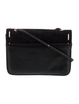 Donald Pliner Leather Messenger Bag