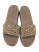 Donald Pliner Suede Slides