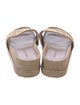 Donald Pliner Suede Slides