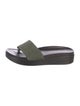 Donald Pliner Suede Slides