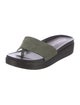 Donald Pliner Suede Slides
