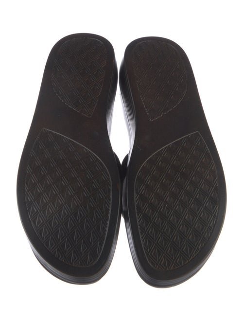 Donald Pliner Suede Slides
