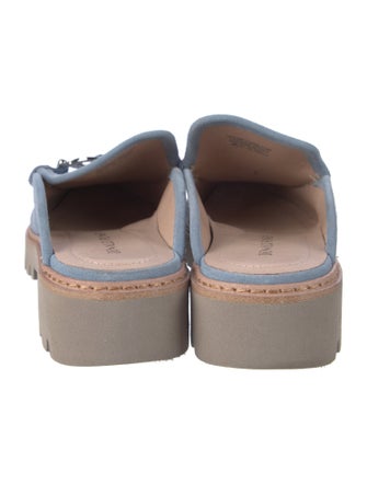 Donald Pliner Suede Mules