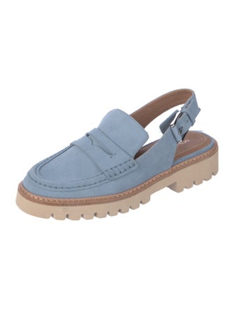 Donald Pliner Suede Slingback Flats