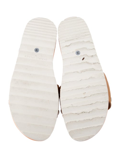 Donald Pliner Suede Slides