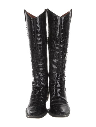 Donald Pliner Leather Riding Boots