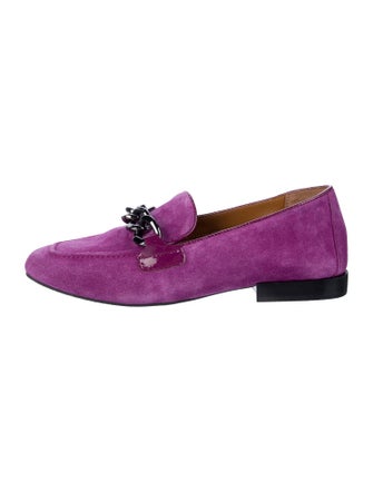 Donald Pliner Suede Loafers