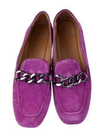 Donald Pliner Suede Loafers