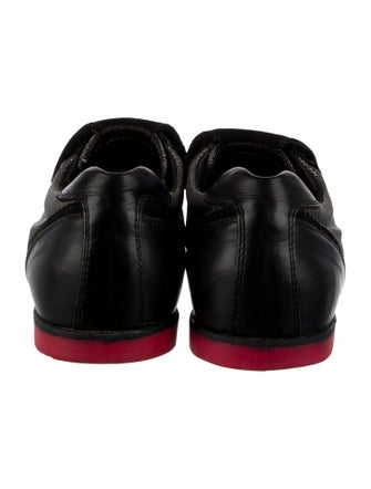 Donald Pliner Leather Trim Embellishment Sneakers