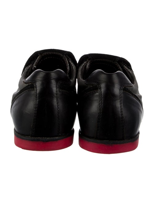 Donald Pliner Leather Trim Embellishment Sneakers