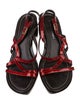 Donald Pliner Patent Leather Slingback Sandals
