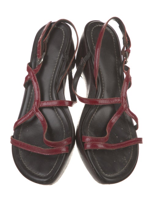 Donald Pliner Patent Leather Sandals