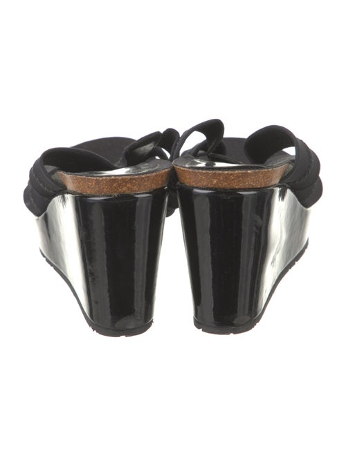 Donald Pliner Patent Leather T-Strap Sandals