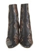 Donald Pliner Leather Animal Print Chelsea Boots