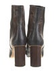 Donald Pliner Leather Animal Print Chelsea Boots